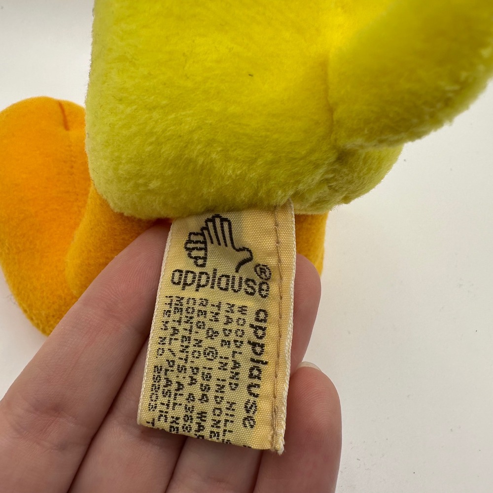 Applause Looney Tunes Tweety Bird Plush Yellow Stuffed Animal Toy 1994 - Picture 4 of 5